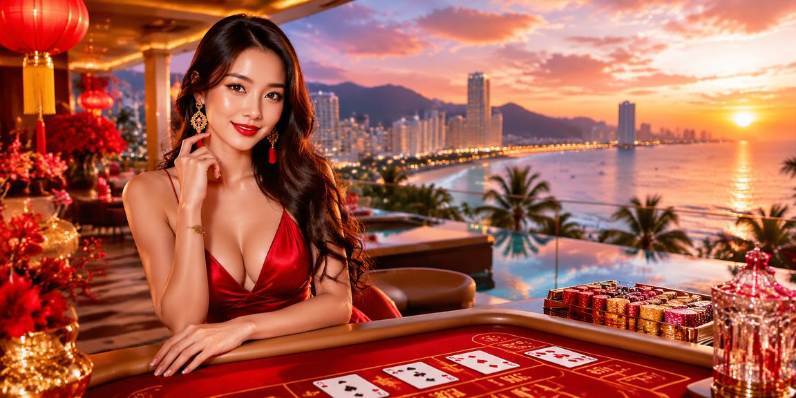 Baccarat live casino tại bãi biển Nha Trang
